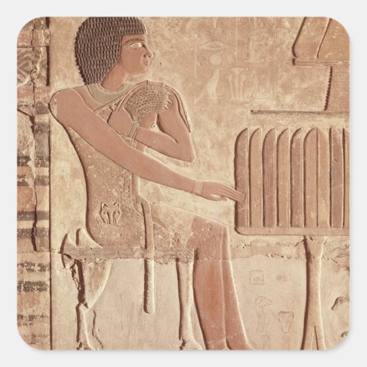 Hilfe zur Darstellung der verstorbenen Sitze Quadratischer Aufkleber (Vorderseite)