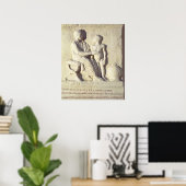 Hilfe zur Darstellung eines Arztbesuchs Poster (Heimbüro)