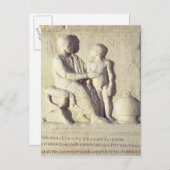 Hilfe zur Darstellung eines Arztbesuchs Postkarte (Vorne/Hinten)