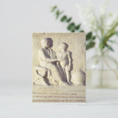 Hilfe zur Darstellung eines Arztbesuchs Postkarte (Stehend Vorderseite)