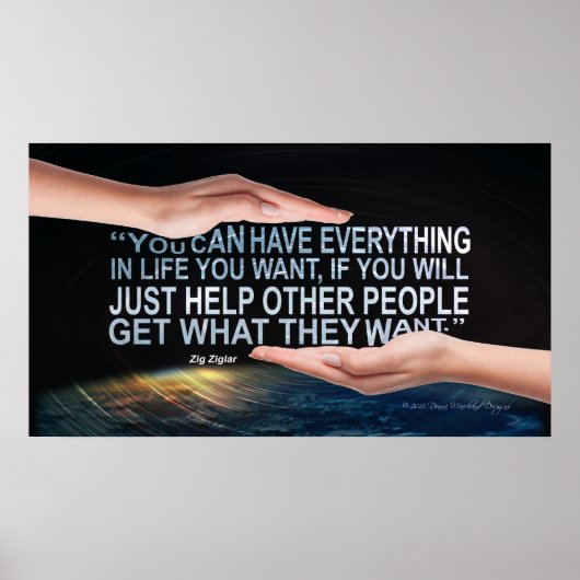 Hilfeposter Poster (Vorne)