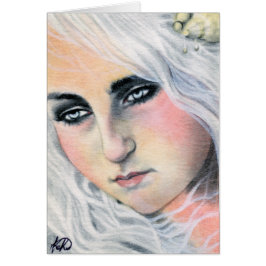 Hilflos Meerjungfrau-Karte