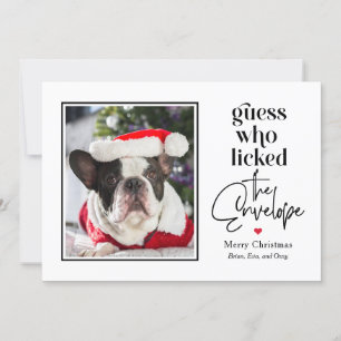 Hilfreiche Pet EDITABLE FARBE Weihnachtskarte Feiertagskarte