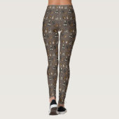 Hilfreiche Studie Katzen Leggings (Rückseite)