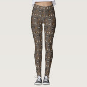 Hilfreiche Studie Katzen Leggings (Vorderseite)