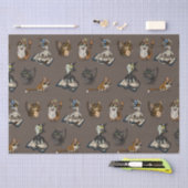 Hilfreiche Studie Katzen Seidenpapier (Handwerk)