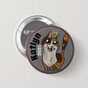 Hilfreiche Studie Katzenmassgeschneidert Button