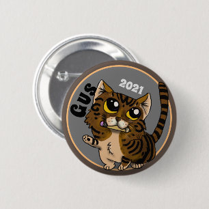 Hilfreiche Studie Katzenmassgeschneidert Button