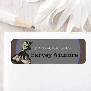 Hilfreiche Studie Katzenspezifisches Book Label