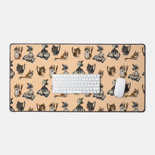 Hilfreiche Studie Schreibtischunterlage (Tastatur & Maus)