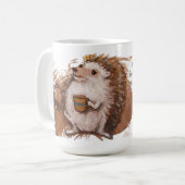 Hilfreicher Igel Kaffeetasse (Vorderseite Links)