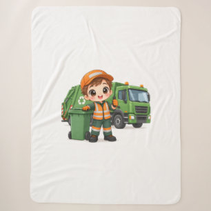Hilfreicher Müllwagenfahrer Sherpadecke