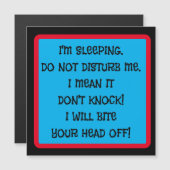 HILFREICHES MAGNET ERKENNT DIE VORDERTÜR-SCHLAFEN (Vorne/Hinten)