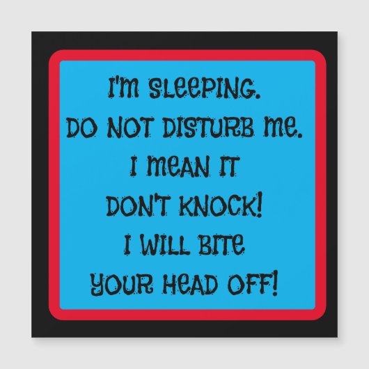 HILFREICHES MAGNET ERKENNT DIE VORDERTÜR-SCHLAFEN (Vorderseite)