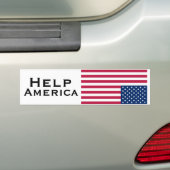 Hilfsamerika-Autoaufkleber Autoaufkleber (Auf Auto)