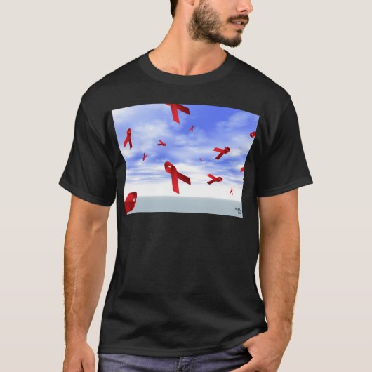 Hilfsbänder, die in den Himmel schwimmen T-Shirt (Vorderseite)