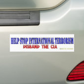 Hilfsendinternationaler Terrorismus Autoaufkleber (Auf Auto)