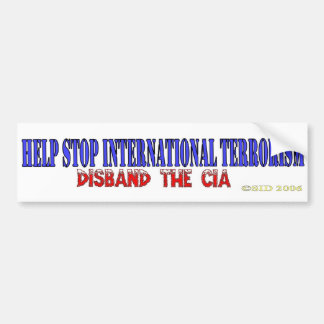 Hilfsendinternationaler Terrorismus Autoaufkleber