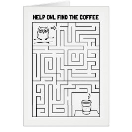 Hilfseule den Kaffee finden - nach innen zu