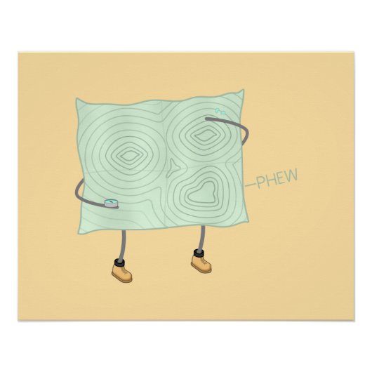 Hilfskarte - poster (Vorderseite)