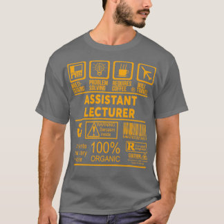 HILFSLECTURER NICE DESIGN 2017 T-Shirt