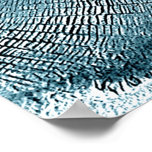 Hilfsplan der Erde Poster (Ecke)