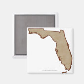 Hilfsplan für Florida Magnet (Vorderseite/Rückseite)