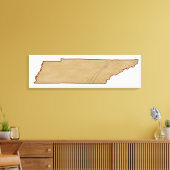 Hilfsplan für Tennessee Leinwanddruck (Insitu (Wohnzimmer))