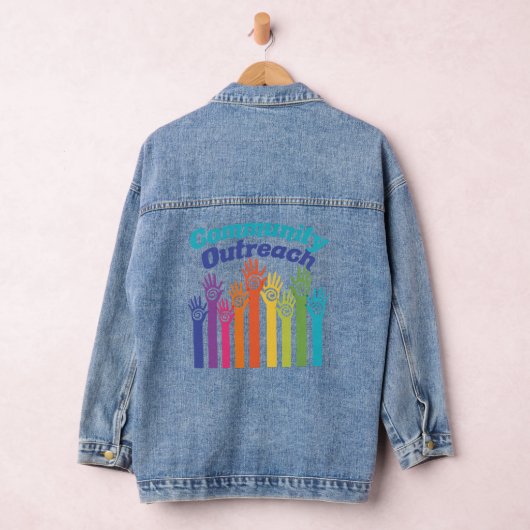 Hilfsprogramm für Öffentlichkeitsarbeit der Gemein Jeansjacke (Hangar)