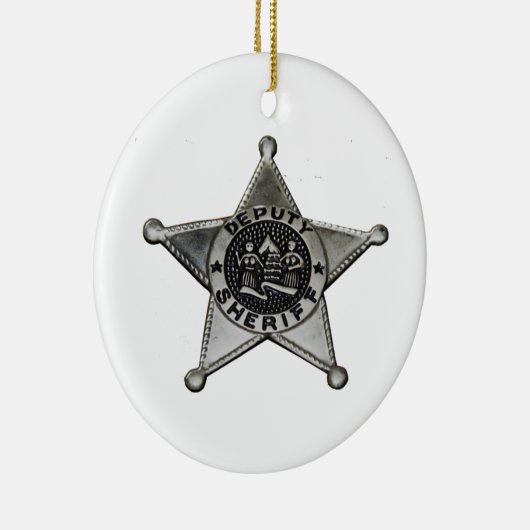 Hilfssheriff Keramikornament (Rechts)