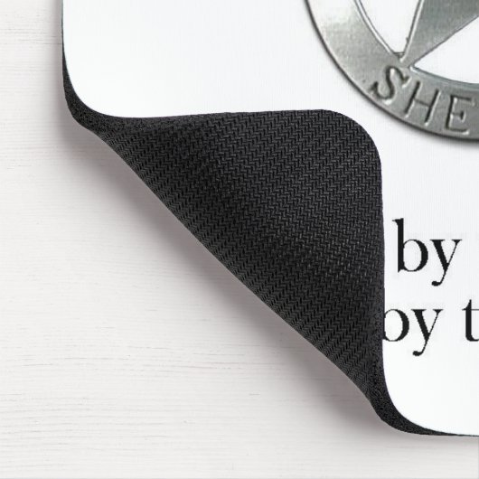 Hilfssheriff Mousepad (Ecke)