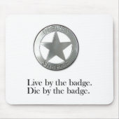 Hilfssheriff Mousepad (Vorne)