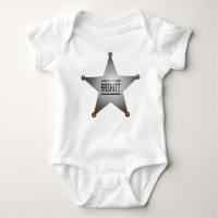 Hilfssheriff-Polizei-Baby-Bodysuit