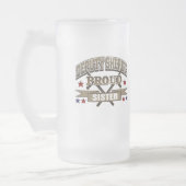 Hilfssheriff-stolze Schwester Mattglas Bierglas (Links)