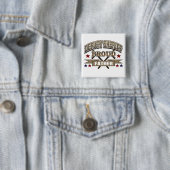 Hilfssheriff-stolzer Vater Button (Beispiel)