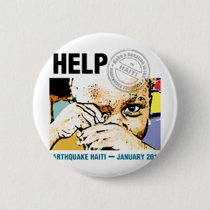 Hilfsspende Haiti Button