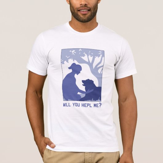 Hilfst du mir? T-Shirt (Vorderseite)