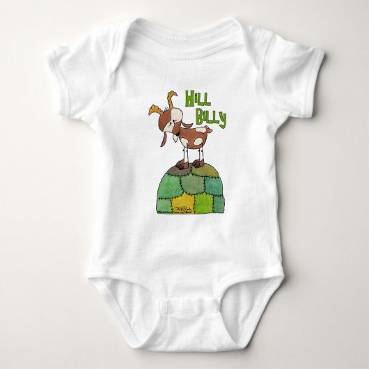 Hill Billy Baby Strampler (Vorderseite)