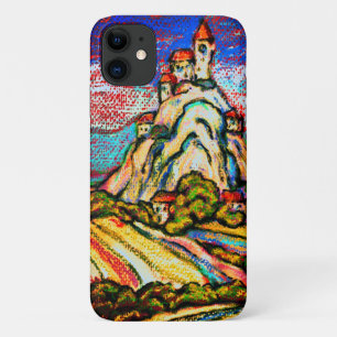 Hill Castle Fantasy iPhone Case