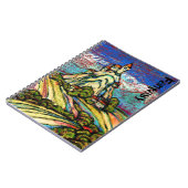 Hill Castle Fantasy-Notebook von Alexandra Cook Notizblock (Linke Seite)