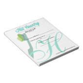 Hill Country PDO School Entschuldigung Notizblock (angewinkelt)