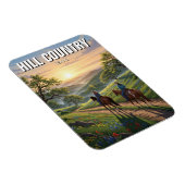 Hill Country Texas Reise Magnet (Rechte Seite)