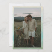 Hill Country Texas Unique Save the Date Einladung (Rückseite)