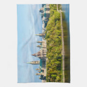 Hill des Parlaments in Ottawa, Ontario, Kanada Geschirrtuch (Vertikal)