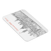 Hill des Parlaments in Ottawa, Ontario, Kanada Magnet (Rechte Seite)