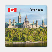 Hill des Parlaments in Ottawa, Ontario, Kanada