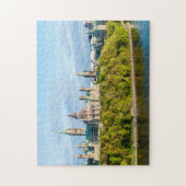 Hill des Parlaments in Ottawa, Ontario, Kanada Puzzle (Vertikal)