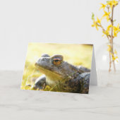 Hill End Toad Karte (Gelbe Blume)