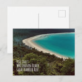 Hill Inlet, Whitehaven Beach, GBR Postkarte (Vorne/Hinten)