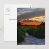 Hill of Life Sunset - Barton Creek - Austin Texas Postkarte (Vorne/Hinten)